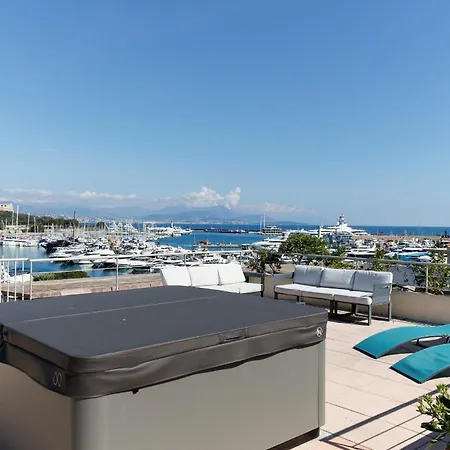 Lägenhet Rooftop -vue Port, 4 Pers, Climatise, Terrasse, Jaccuzi, Parking *